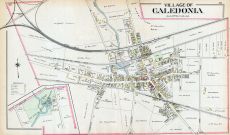 Caledonia Village, Livingston County 1902